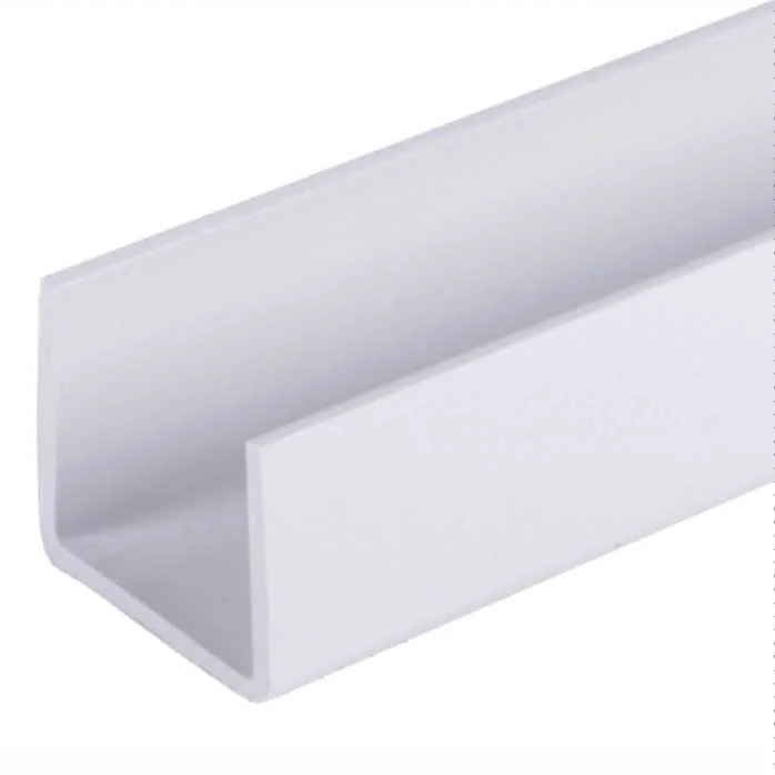 Perfil-u en pvc